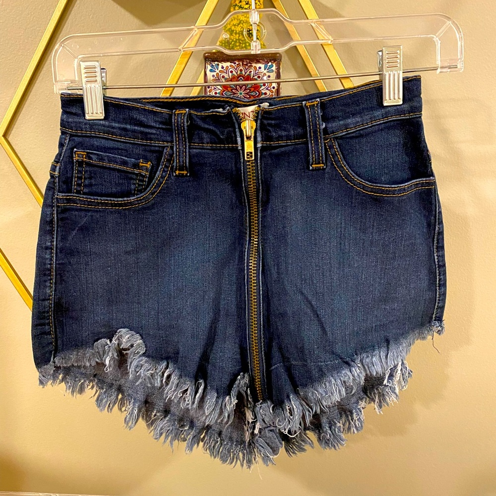 Jean high waisted shorts from boutique
